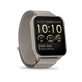 Chytré hodinky Garmin Venu X1, Soft Gold/French Gray