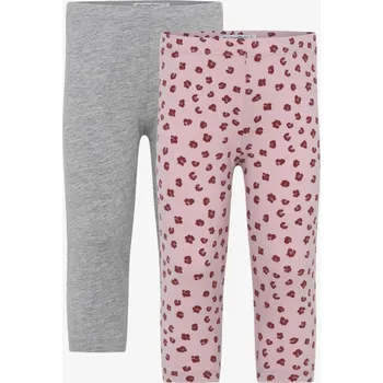 Minymo - Capri legíny 2ks - Grey Melange Velikost: 80