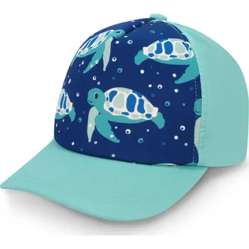 Čepice Jan and Jul -UV kšiltovka Explorer - Sea Turtle Velikost: M