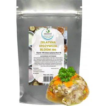 Jedlá Želatina 500g BLOOM 180, vepřová na klouby, kosti, přírodní
