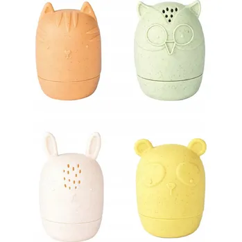 Hračka pro nejmenší Silikonové hračky do vany kousátka odšroubovatelné stříkající