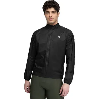 Pánská větrovka SIROKO Pánská bunda do deště J2 Tourmalet L ČERNÁ
