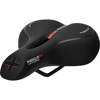 Sedlo na kolo Sedlo Wittkop Medicus Twin 2.0 gelové dámské pohodlné mtb trekingové