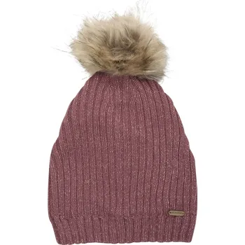 Kojenecká čepice Minymo - Čepice s odjímatelnou bambulí - Roan Rouge Velikost: 48