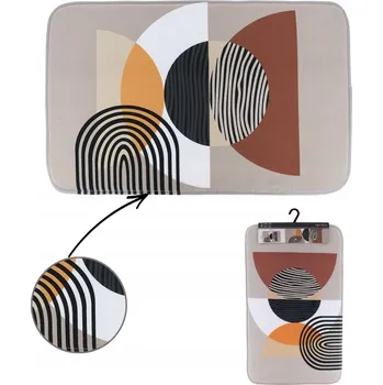 Koupelnová předložka PROTISKLUZOVÁ PŘEDLOŽKA do sprchy Koupelnová ROHOŽKA 45x75 cm