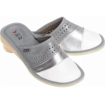 Dámské pantofle Wójciak Podhalí dámské vestavěné pantofle z přírodní kůže