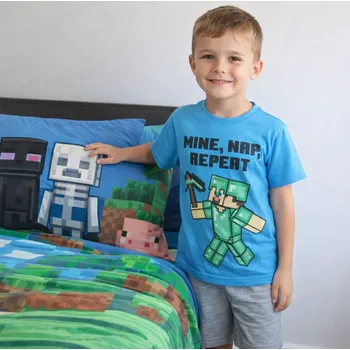 Chlapecké pyžamo Fashion UK Pyžamo modrá 116