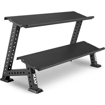 Tyč činky Modulární stojan na HEXA činky ATX LINE černý, 144 cm