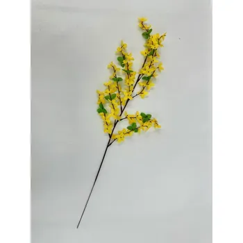 umělá květina Zlatý déšť větvička 60 cm - 11 výhonů