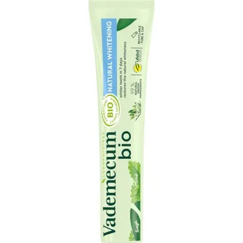 zubní pasta Vademecum BIO Natural Whitening bylinná zubní pasta s bělicím účinkem 75 ml