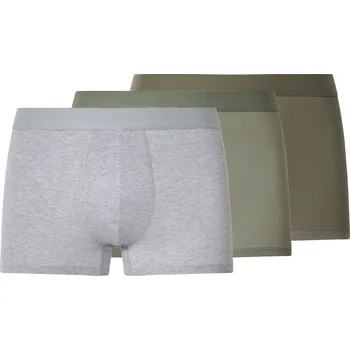 Pánské spodní prádlo esmara Men Pánské boxerky, 3 kusy (zelená/šedá, 7/XL)