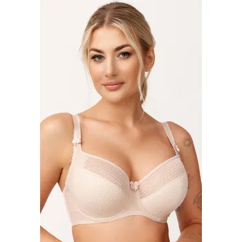 Podprsenka Podprsenka Azal Pola - polovyztužená Barva: Béžová, Velikost: 85C