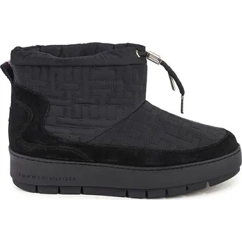 Dámské kozačky Boty Tommy Hilfiger Shoes Schwarz 2191436 37