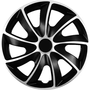 Auto-moto Compass sada krytů kol 14'' Quad Bicolor, černo-stříbrné