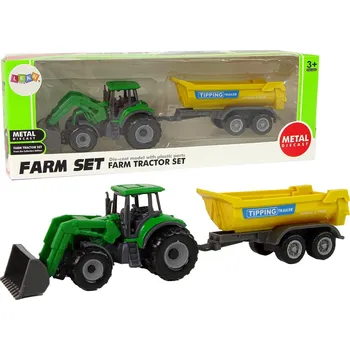 autíčko LEAN Toys Tahač zemědělských vozidel D Green
