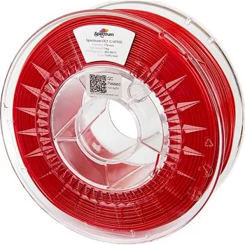 Filament SPECTRUM PET-G HT100 1.75mm TRAFFIC RED 1kg