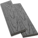 ALFIstyle WPC Plotovka šedá, 1500x72x12 mm, embosovaná Zakončení: Rovné