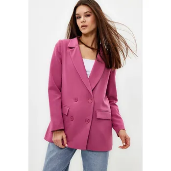 Dámská vesta Bunda trendyol Pink 4319512 38