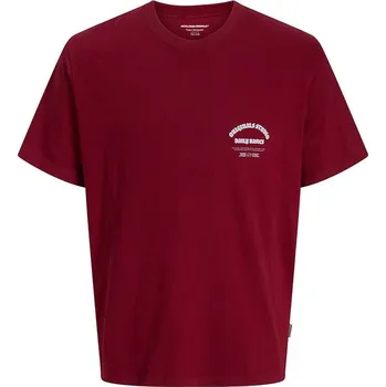 Pánské oblečení Tričko Jack & Jones Bordeaux 9511217 L
