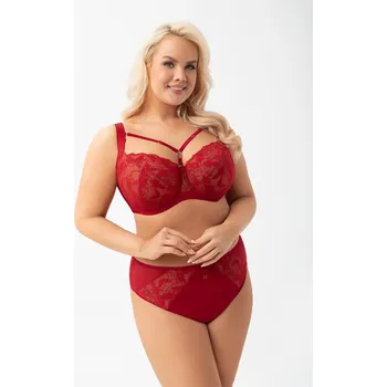 Dámské oblečení Gorsenia K 960 Amira kalhotky M-4XL červená XXL