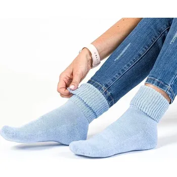 Pánské ponožky Dámské ponožky art.127 - Steven bílá 35-37