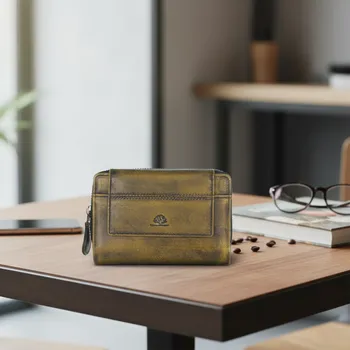 Peněženka Dámská kožená peněženka Greenburry 2152-45