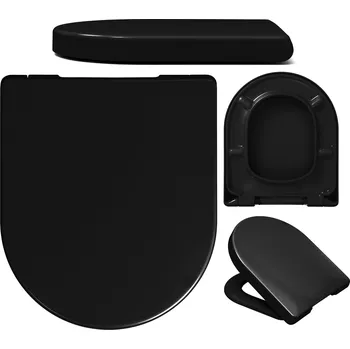 WC sedátko WC sedátko Hamberger ROCA NEXO HAPPENING GROHE SEREL černé duroplast