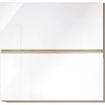 Kuchyňská skříňka Horní skříňka G 60 U, vysoký bílý lesk/dub sonoma, LINE