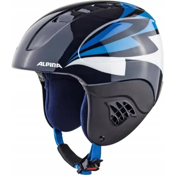 Helma Alpina CARAT JUNIOR, nastavitelná 48-52 cm, modrá a tmavě modrá