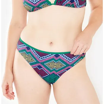 Dámské plavky OLAIAN Dámské plavky spodní díl Nina Borneo L ZELENÁ