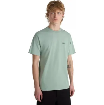 Pánská móda pánské tričko VANS MN LEFT CHEST LOGO T ICEBERG GREEN - S