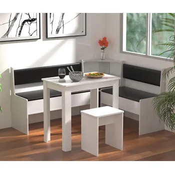 VCM Jídelní sestava Esal Mini, bílá 487760