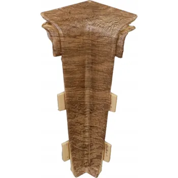 soklová lišta Vnitřní roh Salag PVC 20 x 72, délka 2 cm, dub