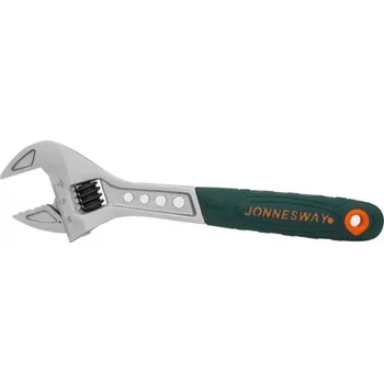 Klíč francouzský nastavitelný, délka 250 mm, s PVC rukojetí - JONNESWAY W27AT10