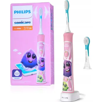 Elektrický zubní kartáček Philips Sonicare Kids sonický kartáček pro děti, růžový HX6352/42