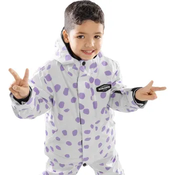 SIROKO Chlapecká snowboardová bunda KW1 Fay 9 LET BÍLÁ