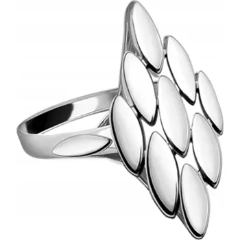 Prsten Prstýnek stříbrný ryzost 925 Elegantní prsten ROMBY pro ni | vel. 19