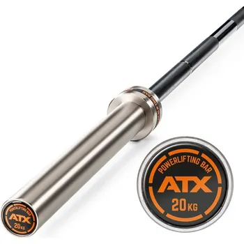 Tyč činky Olympijská osa ATX Powerlifting Training Bar 20 kg