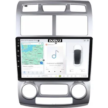 Autorádio DUDUAUTO AUTORÁDIO S NAVIGACÍ KIA SPORTAGE 2005-2009 ANDROID DUDU3 QLED 4/64GB