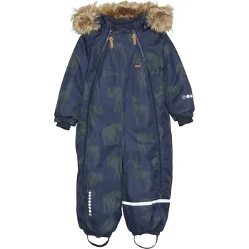 Kojenecká kombinéza Minymo - Zimní kombinéza - Parisian Night "Lesní zvěř" vel. 80-104 Velikost: 104