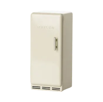 plyšák Maileg - Myší lednička - Off white