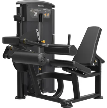 Posilovací stroj IMPULSE Seated Leg Curl - černý rám + černé čalounění Posilovací stroj Seated Leg Curl 72 kg - BLACK