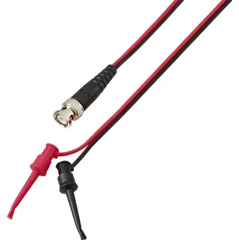 elektrický kabel VOLTCRAFT BNC měřicí kabel 0.80 m černá, červená