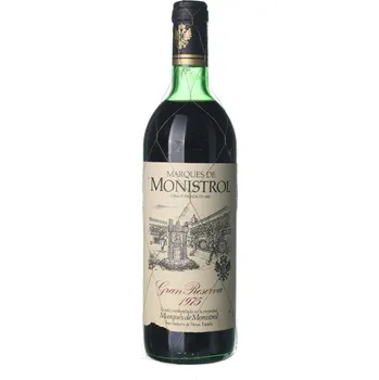 Víno Archivní víno&nbsp;1975&nbsp;Marques de Monistrol Penedes&nbsp;0,75 l