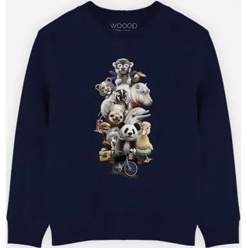 Dívčí mikina WOOOP Dunkelblau 7373773 104