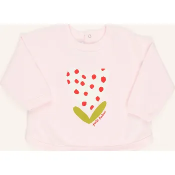 Dámské tričko Petit Bateau Mikina pro miminko, růžová, 86