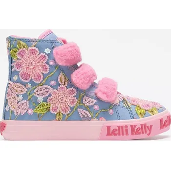 Dívčí tenisky Boty Lelli Kelly Hellblau/ Rosa 129607 33