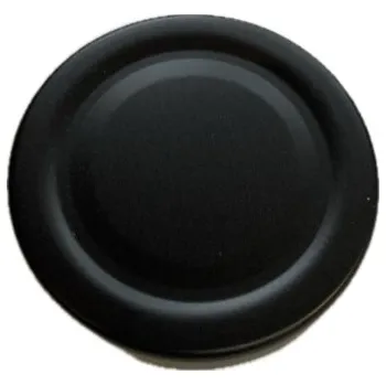 Víčko na zavařovací sklenici Tecnocap Víčko TO 58 černé matné RTO paster R47