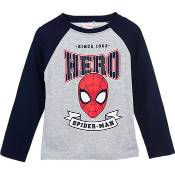 Tričko Spiderman Grau/ Schwarz 114171 128