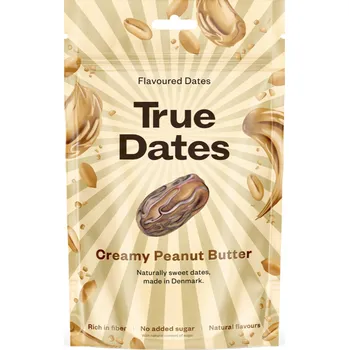 Sušené ovoce True co. True dates ochucené datle s arašídovým máslem 100 g